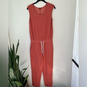 🧡MONROW SUPER SOFT TANK JUMPSUIT IN RUST S